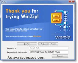 Your free serial key is winzip 21.5